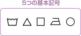 5つの基本記号
