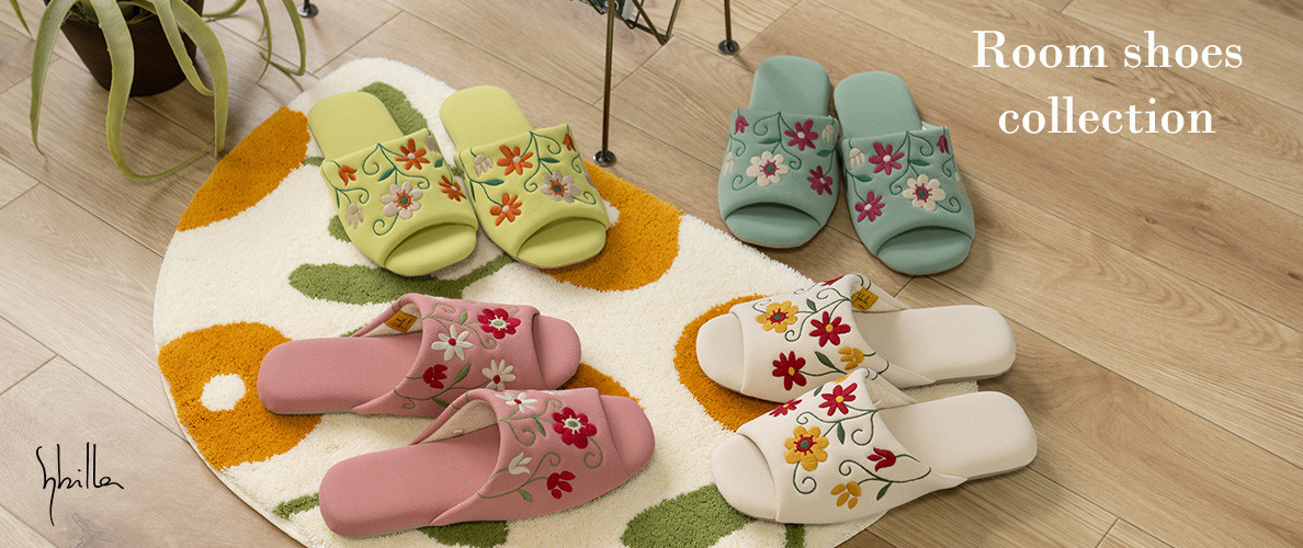 【Sybilla】Room shoes collection