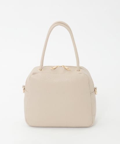 BJCJD68120 MK MICHEL KLEIN BAG [WEB限定/2WAY/300g以下の軽量]合成皮革ミニスクエアバッグ