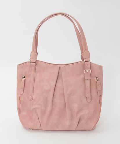 BKBAG26170 MK MICHEL KLEIN BAG [2WAY]サイドファスナータックデザイントートバッグ