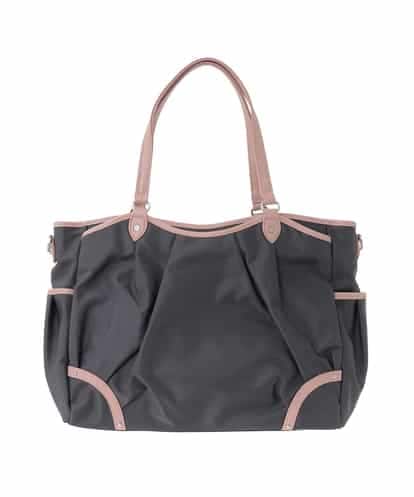 BKRGD98220 MK MICHEL KLEIN BAG [2WAY/撥水/A4収納可]レザージョイントタックデザイントートバッグ