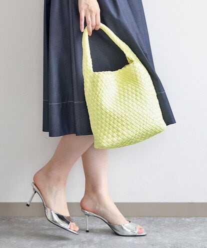 BPCGD54160 MK MICHEL KLEIN BAG [2WAY/500g以下の軽量]バケツデザインメッシュバッグ