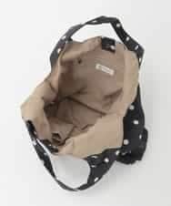 BPCJD76140 MK MICHEL KLEIN BAG(MK ミッシェルクラン バッグ) [軽量/A4収納可]ドットリボンデザイントートバッグ ブラック