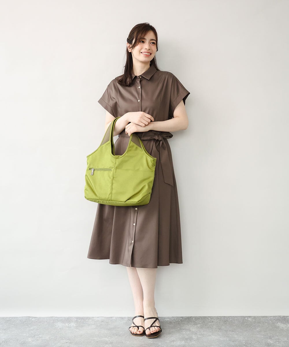 BPRGD42160 MK MICHEL KLEIN BAG(MK ミッシェルクラン バッグ) [撥水/2WAY]くり手トラベルバッグ グリーン