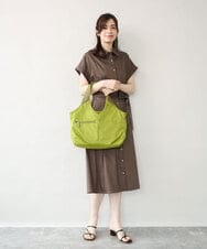 BPRGD42160 MK MICHEL KLEIN BAG(MK ミッシェルクラン バッグ) [撥水/2WAY]くり手トラベルバッグ グリーン