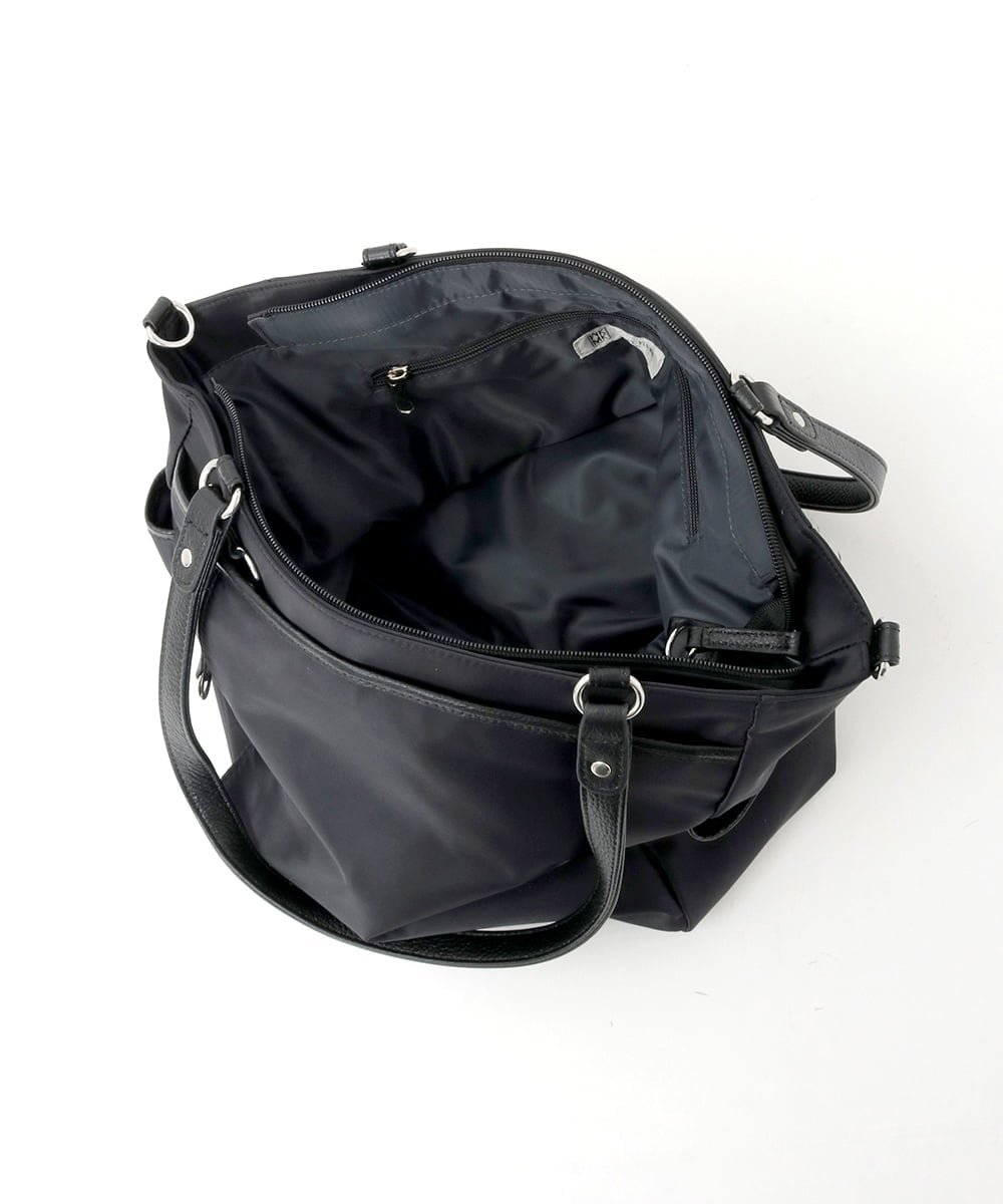 BPRGD84190 MK MICHEL KLEIN BAG(MK ミッシェルクラン バッグ) [2WAY/A4収納可]多機能ポケットナイロントートバッグ グリーン