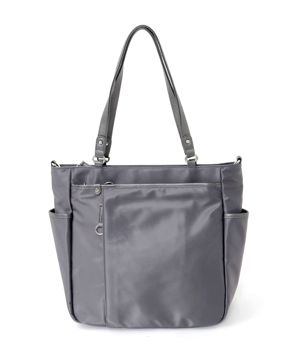 BPRGD84190 MK MICHEL KLEIN BAG(MK ミッシェルクラン バッグ) [2WAY/A4収納可]多機能ポケットナイロントートバッグ グリーン