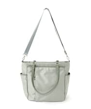 BPRGD84190 MK MICHEL KLEIN BAG(MK ミッシェルクラン バッグ) [2WAY/A4収納可]多機能ポケットナイロントートバッグ グリーン