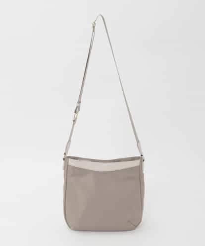 BPRJD23160 MK MICHEL KLEIN BAG [撥水/軽量]ラウンドデザインレザーナイロンショルダー