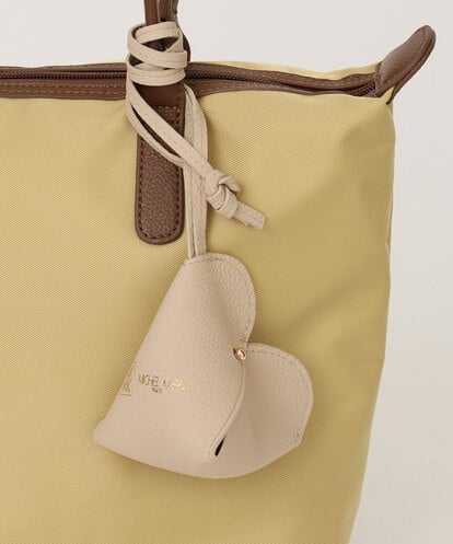 BPSGD42060 MK MICHEL KLEIN BAG テトラハートレザーチャーム