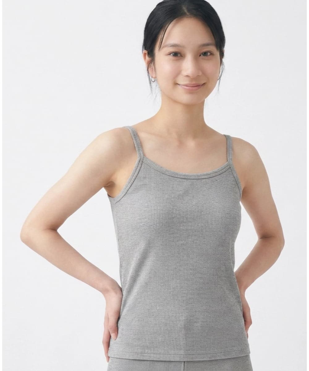 CAKID01054 Skinea(スキネア) モイストベーシックキャミ グレー