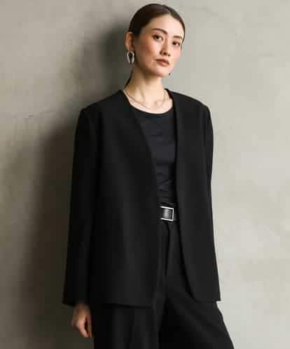 F6DAG22430 MICHEL KLEIN(小さいサイズ) 【小さいサイズ】[セットアップ対応]ノーカラージャケット