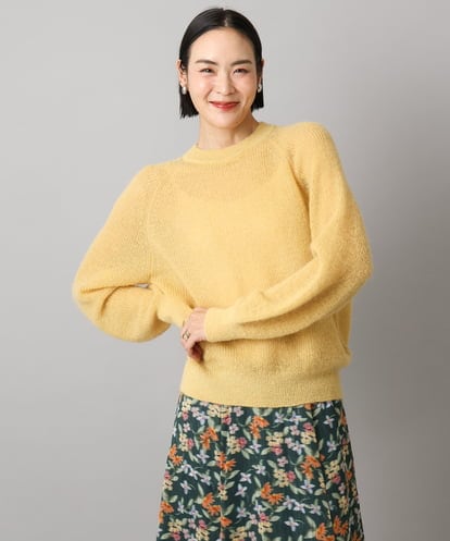 F6FBD32230  モヘアローゲージニット