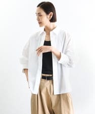 F6KGD06110 MICHEL KLEIN(小さいサイズ)(メゾン ドゥ サンク) [小さいサイズ][遮熱効果素材]タンクトップ ホワイト