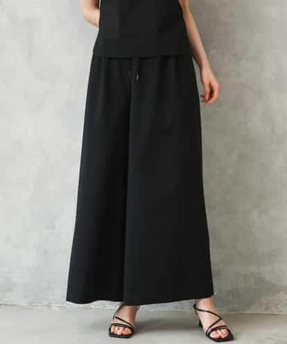 F6LGD13280 MICHEL KLEIN(小さいサイズ) [小さいサイズ][セットアップ対応/リラックスボトム]ドローストリングワイドパンツ