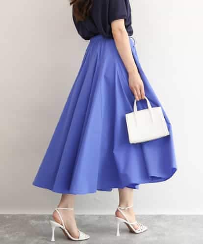 FKHHD64180 MK MICHEL KLEIN [撥水/UVカット/洗える]ボリュームフレアスカート