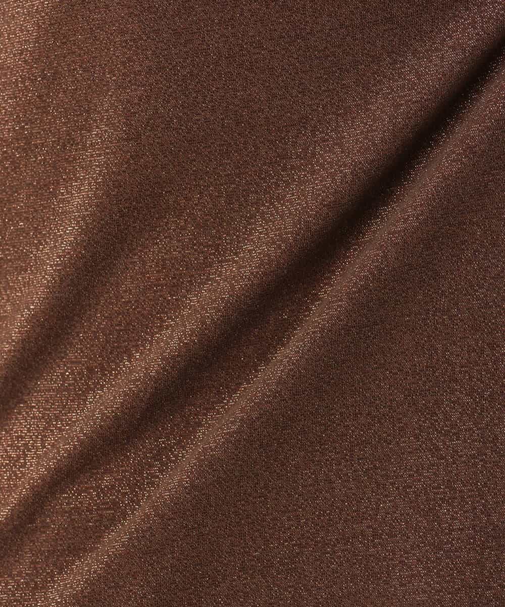 FKKGD32045 MK MICHEL KLEIN(MK ミッシェルクラン) [UVカット/洗える]ラメタンクトップ ブラウン