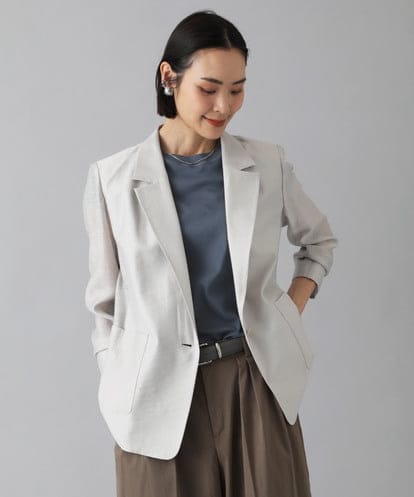 FMJGD21330 MICHEL KLEIN リラクシーテーラードジャケット