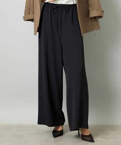 FMLHD02280 MICHEL KLEIN [リラックスボトム]ドローストリング ワイドパンツ