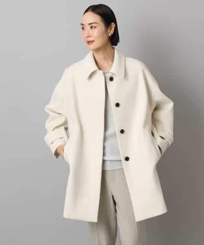 FMUAD01550 MICHEL KLEIN Super100ウールステンカラーコート