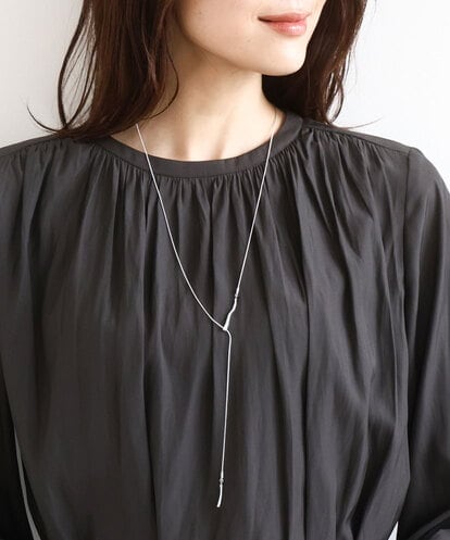 FR2FD10060 MK MICHEL KLEIN スライドモチーフネックレス