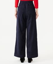 GBLAH35330 Sybilla(シビラ) モールデニムワイドパンツ ダークネイビー