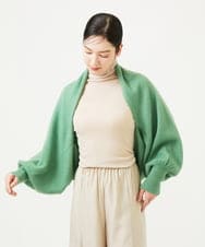 GBSCD30550 Sybilla(シビラ) カシミヤシルクドレープボレロ グリーン
