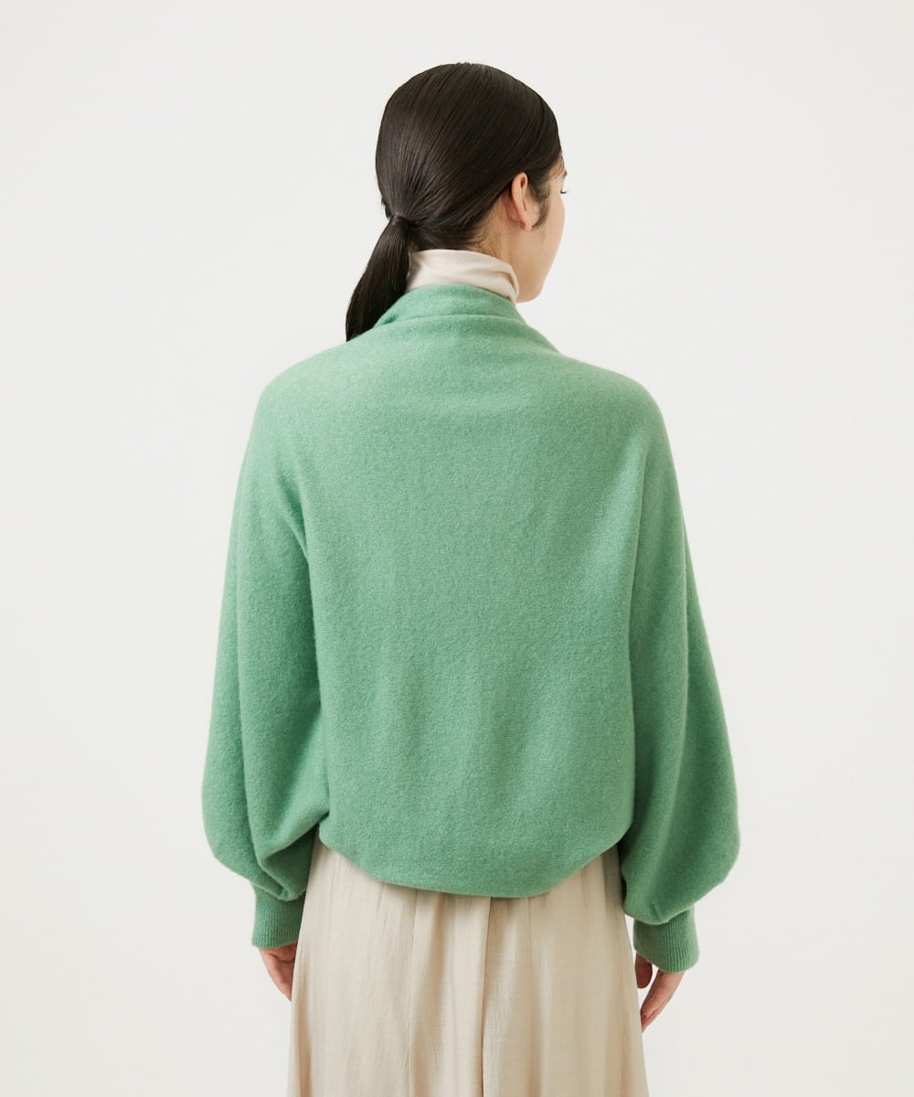GBSCD30550 Sybilla(シビラ) カシミヤシルクドレープボレロ グリーン