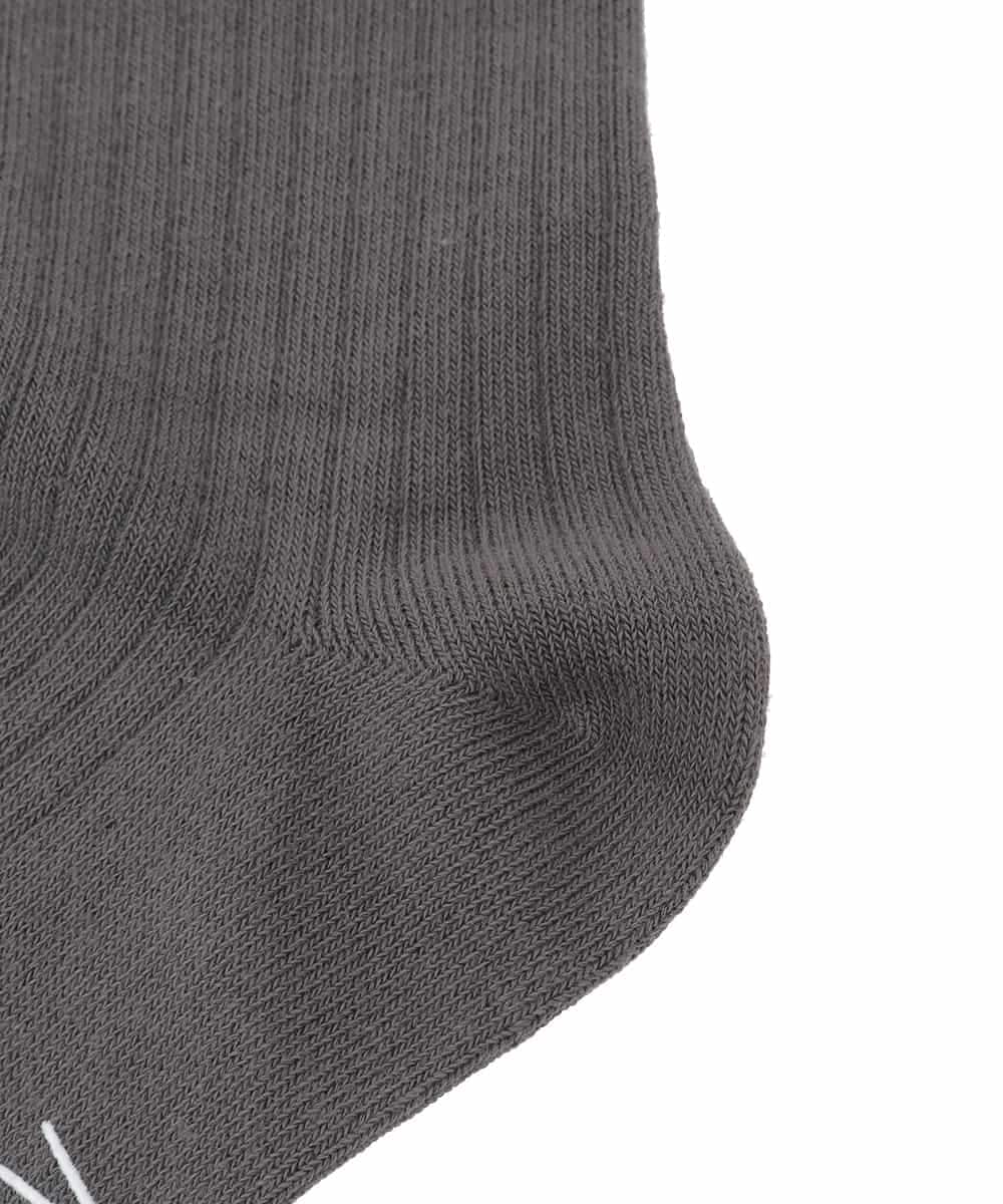 KGLGD12007 a.v.v KIDS(アー・ヴェ・ヴェ) 【19-21/22-24cm】バックリボンハイソックス グレー