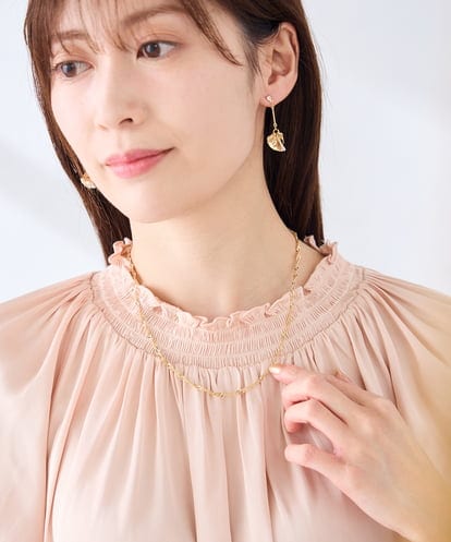 KS2GD17019 a.v.v ツイストチェーンネックレス