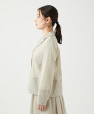 NGDED01450 GIANNI LO GIUDICE(ジャンニ ロ ジュディチェ) [日本製]クレイペーパーナイロンジャケット ベージュ