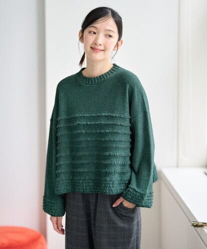 NGFAH51330 GIANNI LO GIUDICE ＲＥＦＩＮＥジャガードニット