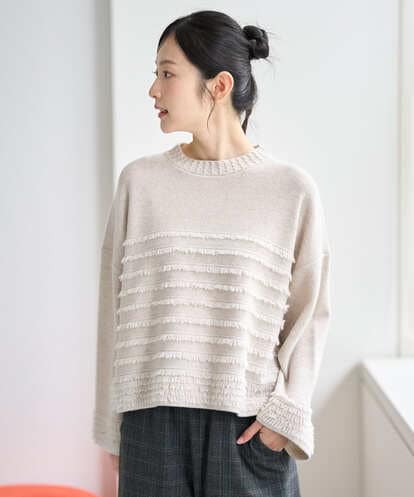 NGFAH51330 GIANNI LO GIUDICE ＲＥＦＩＮＥジャガードニット