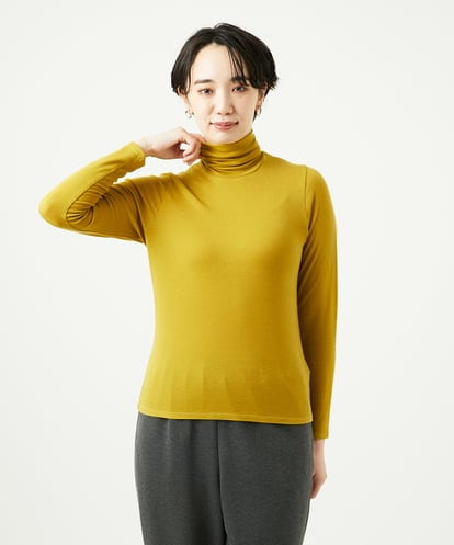 NGKAF10110 GIANNI LO GIUDICE [洗える]テンセルウールガーゼフライスカットソー