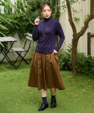 NGKAI28110 GIANNI LO GIUDICE(ジャンニ ロ ジュディチェ) [洗える]テンセルウールフライスカットソー グレー