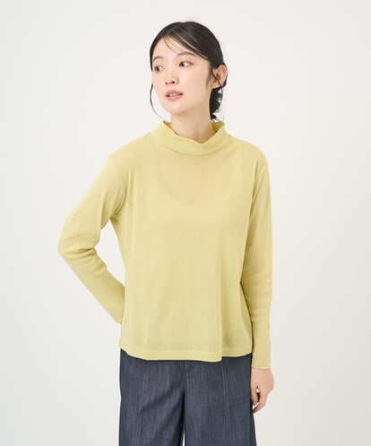 NGKGD13120 GIANNI LO GIUDICE [洗える・日本製]コットンチュールカットソー
