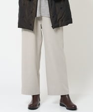 NGLAH41230 GIANNI LO GIUDICE(ジャンニ ロ ジュディチェ) [日本製]ソフトフランネル２ＷＡＹパンツ ライトグレー