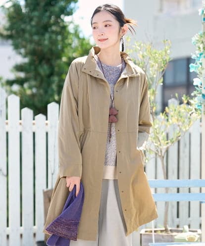 NGUAH41490 GIANNI LO GIUDICE ヴィンテージタフタコート