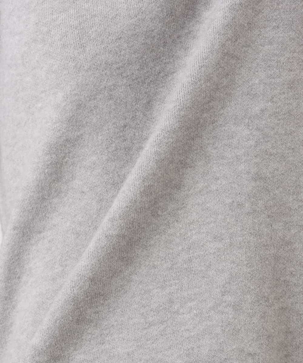 NHFAG21230 GIANNI LO GIUDICE(小さいサイズ)(メゾン ドゥ サンク) レーヨンナイロンストレッチプルオーバー ライトグレー