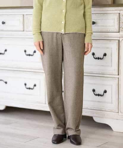 NHLAI91200 GIANNI LO GIUDICE(小さいサイズ) ヘリンボーンストレートパンツ