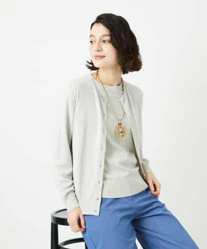 NHSEF80180 GIANNI LO GIUDICE(小さいサイズ) [アンサンブル対応]クルーネックニットカーディガン