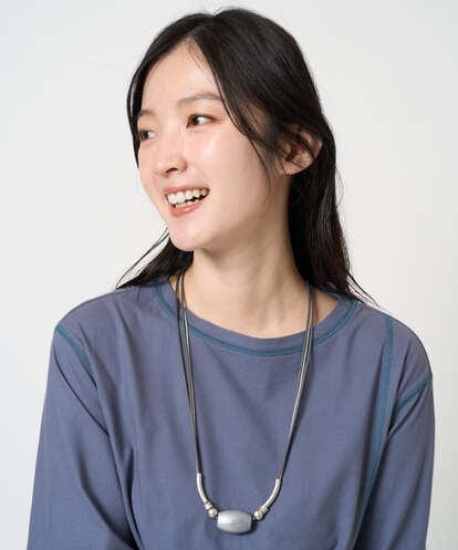 NK2GE41100 GIANNI LO GIUDICE [日本製]グラデーションウッドネックレス