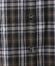 OLBKD14099 eur3(エウルキューブ) 【大きいサイズ】ドロップショルダーシャツ ブラック