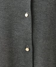 OLCFD10089 eur3(エウルキューブ) 【大きいサイズ】クルーネックラメカーディガン ダークグレー