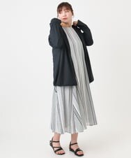 OLCGA21099 eur3(エウルキューブ) 【大きいサイズ/機能素材アイテム】接触冷感ラッシュガード ブラック(94)