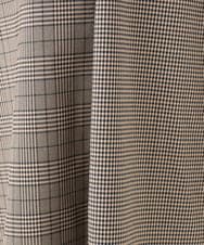OLELD09139 eur3(エウルキューブ) 【野呂佳代さん着用/大きいサイズ】チェックジャンパースカート ダークブラウン