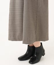 OLELD09139 eur3(エウルキューブ) 【野呂佳代さん着用/大きいサイズ】チェックジャンパースカート ダークブラウン