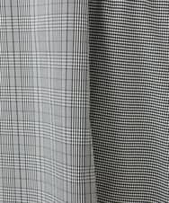 OLELD09139 eur3(エウルキューブ) 【野呂佳代さん着用/大きいサイズ】チェックジャンパースカート ブラック