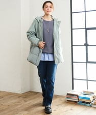 OLFLD01054 eur3(エウルキューブ) 【大きいサイズ】ドロップショルダーニット ダークグレー