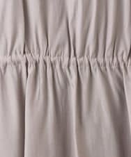 OLJDD06179 eur3(エウルキューブ) 【大きいサイズ】シア―ギャザーブルゾン グレージュ(89)